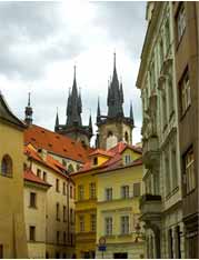 Close up Prague